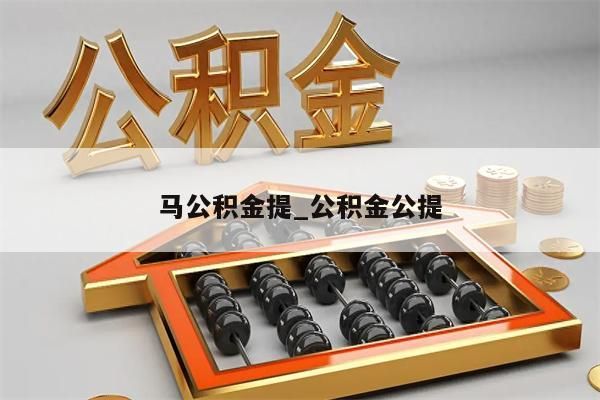 马公积金提_公积金公提